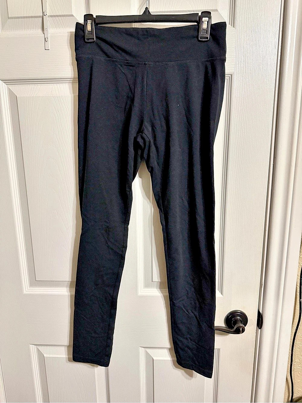 OFFLINE by Aerie The Hugger Long G String Black Leggings Size Large Like New
